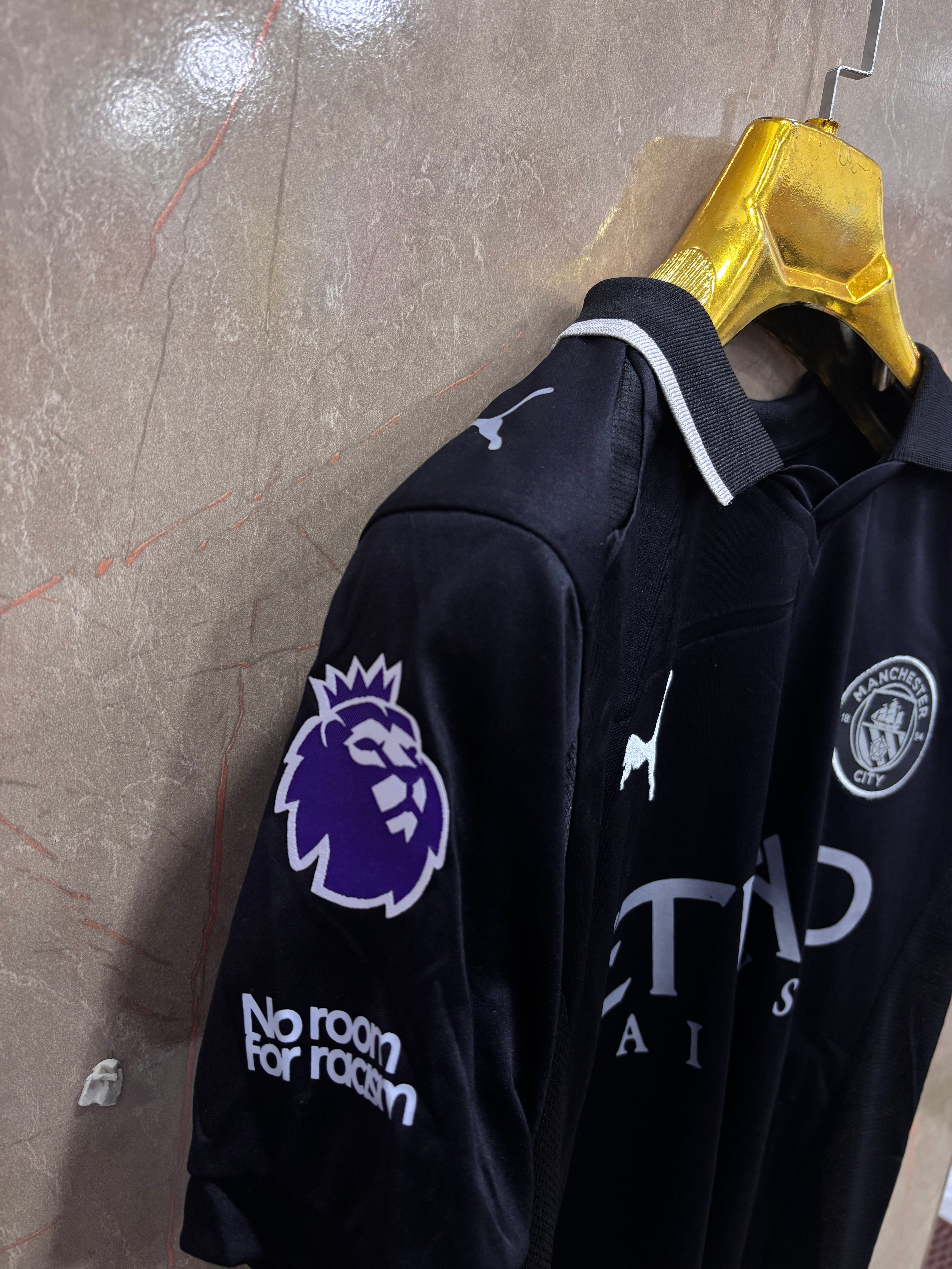 HAALAND 9 MANCHESTER CITY AWAY SHIRT(EMBROIDED LOGO)