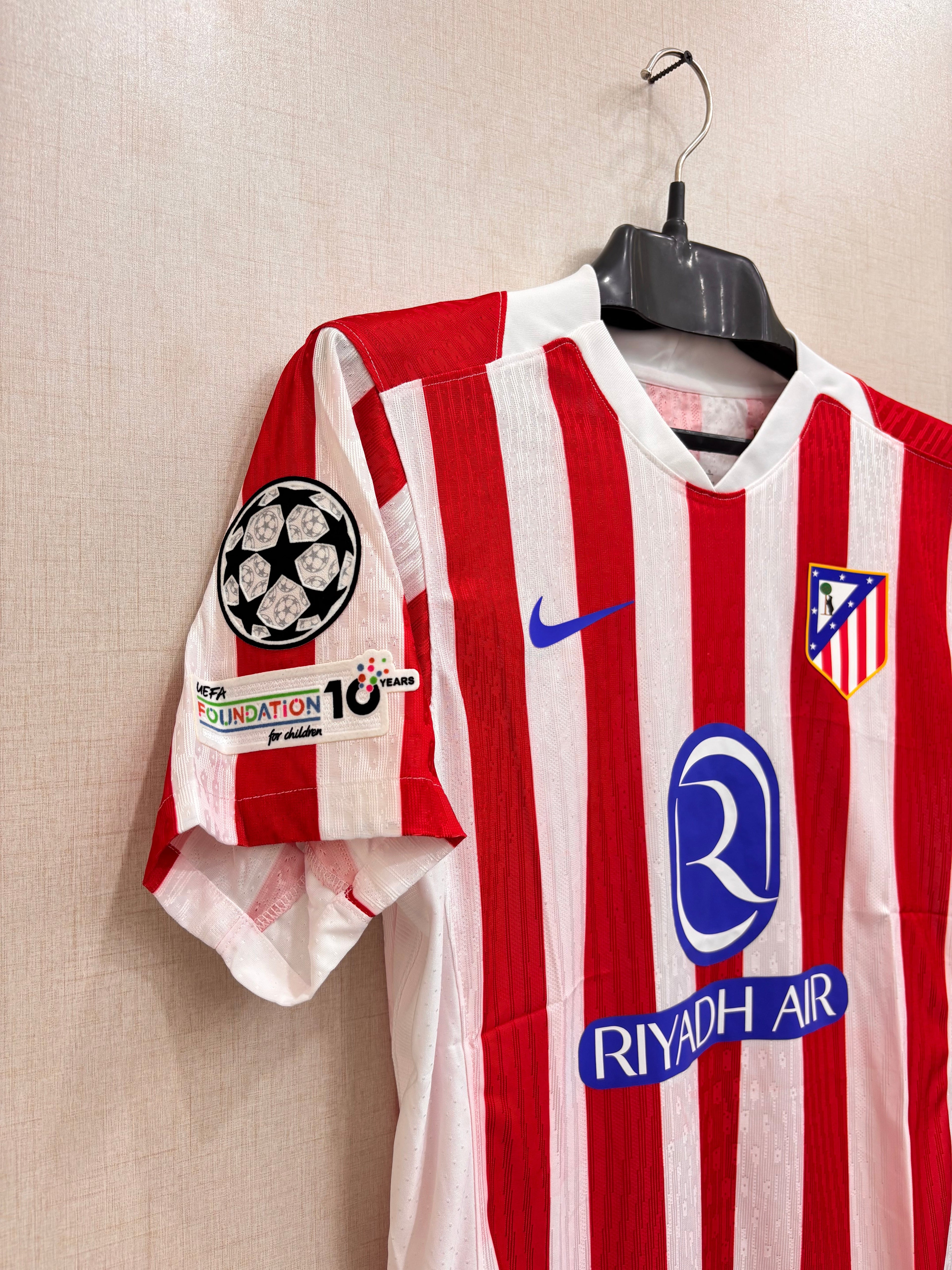 ATLETICO MADRID AUTHENTIC PLAYER VERSION SHIRT