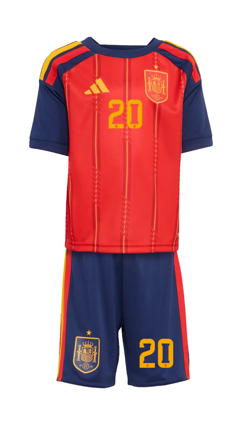 SPAIN HOME FIFA CUP KIDS KIT 2026