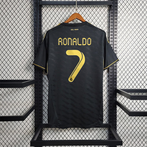 RONALDO 7 REAL MADRID 11/12 AWAY JERSEY TPU LOGO