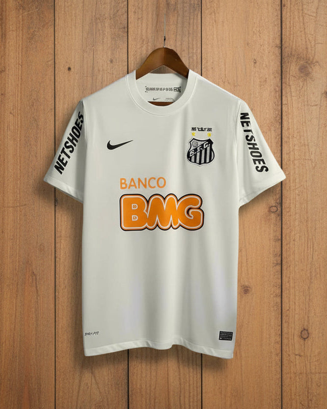 Neymar JR Santos 2012 Home shirt (EMROIDED LOGO)