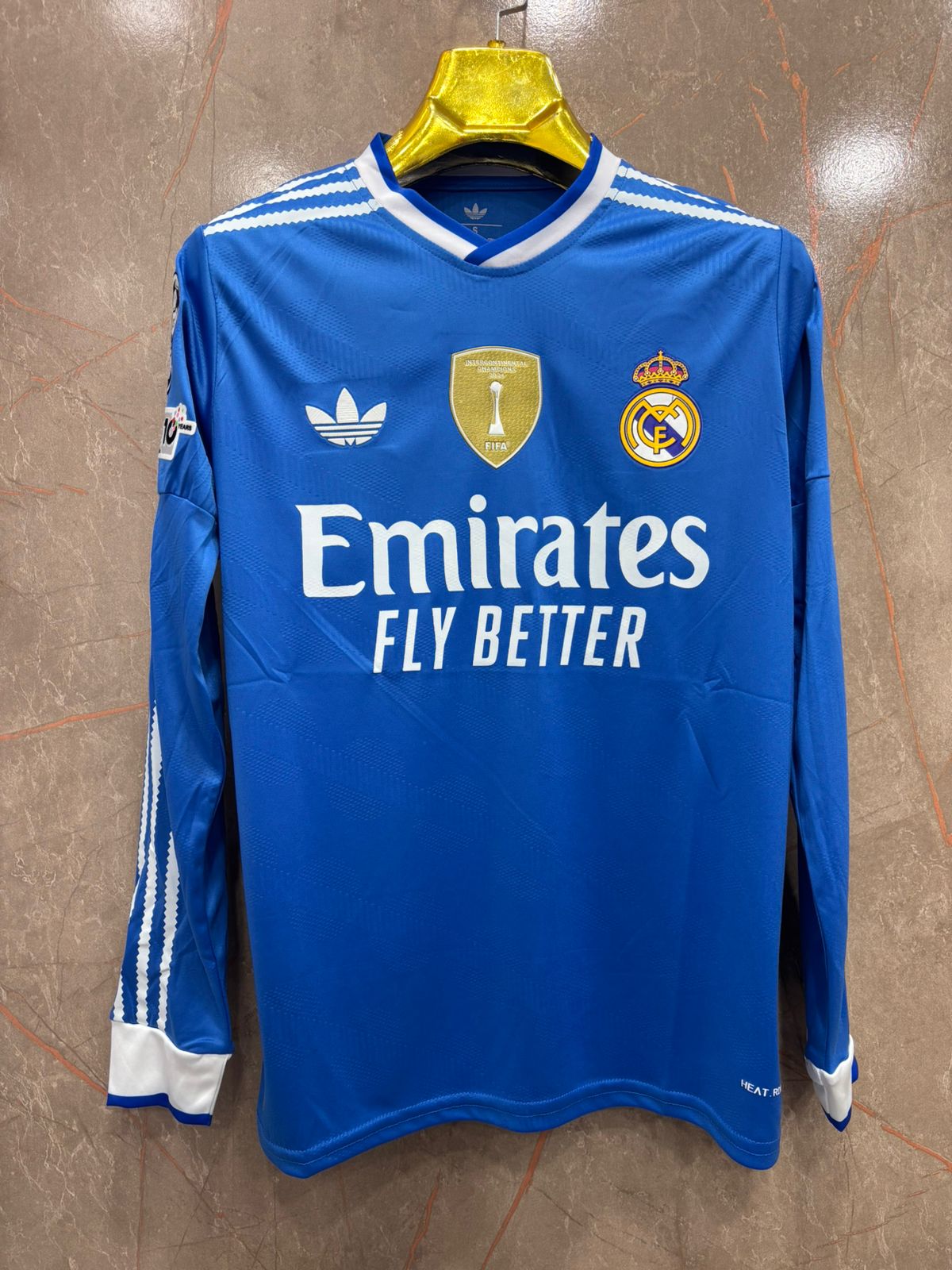 REAL MADRID THIRD SHIRT (PLAYER VERSION LOGO )