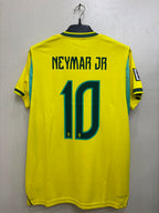 NEYMAR JR BRAZIL HOME FIFA CUP JERSEY (EMBROIDED LOGO)