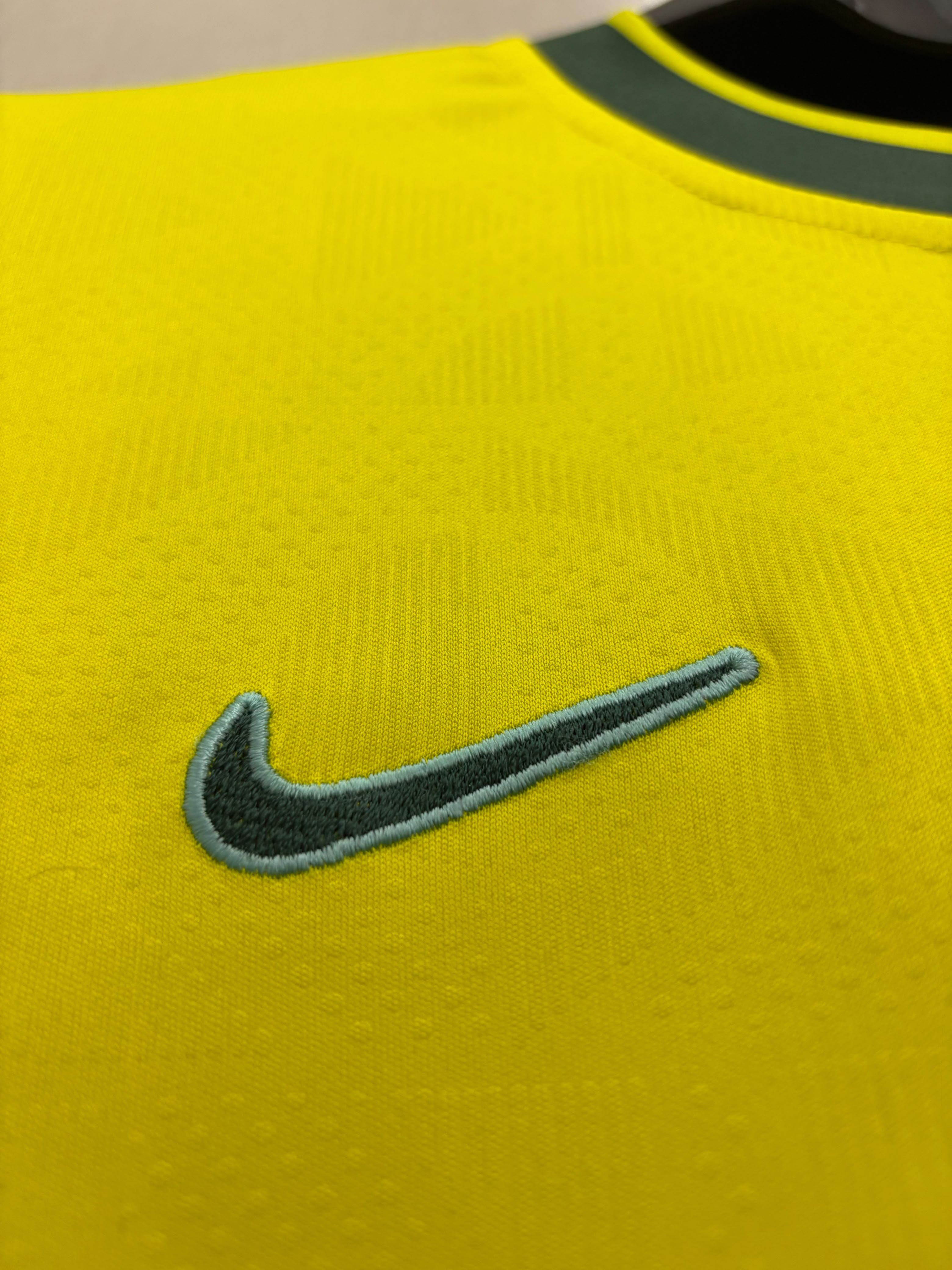 NEYMAR JR BRAZIL HOME FIFA CUP JERSEY (EMBROIDED LOGO)