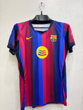 BARCELONA HOME  JERSEY 26/27 ( embroided logo)
