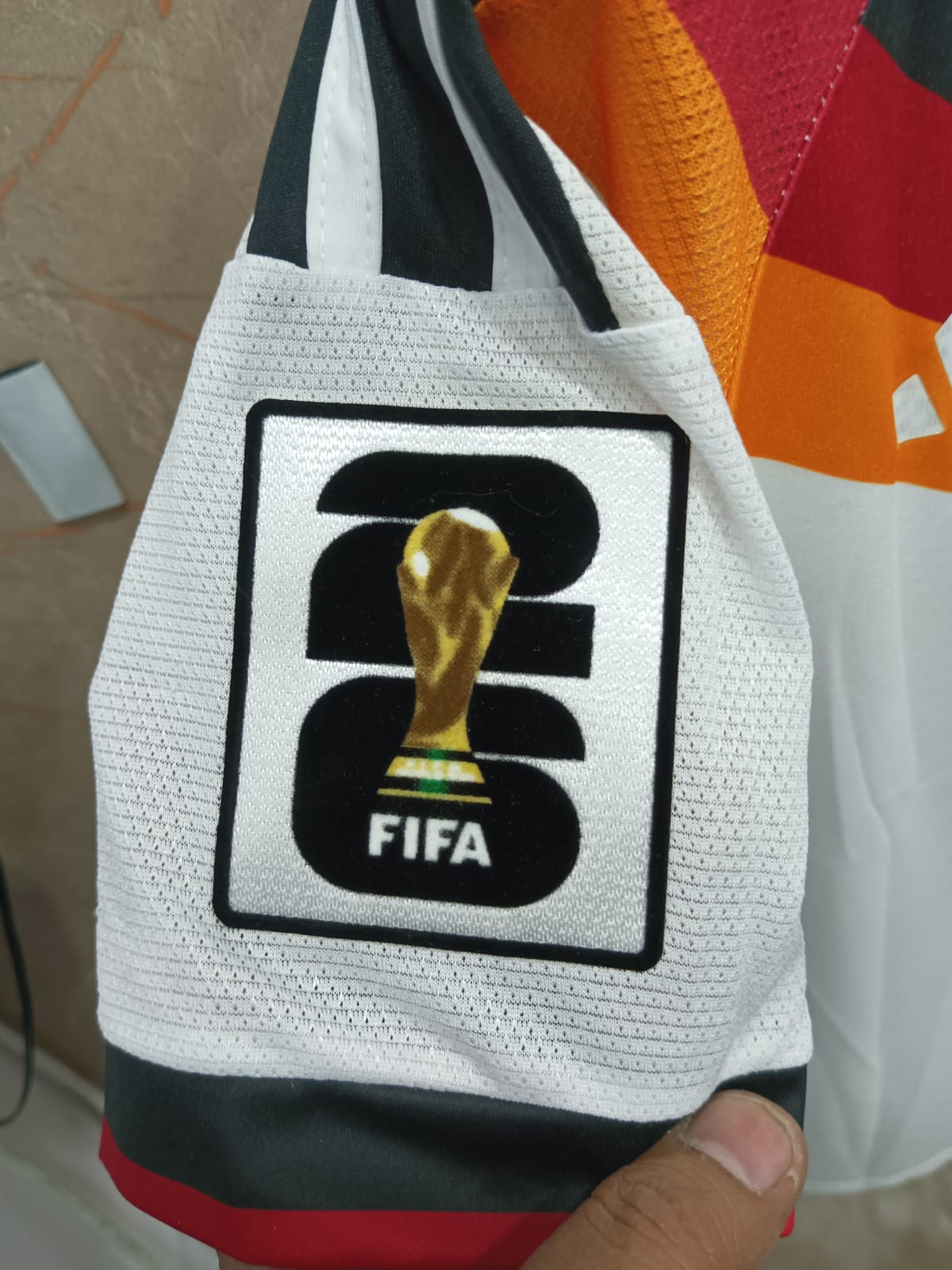 GERMANY HOME FIFA CUP SHIRT(ALL ORIGINAL LOGO)