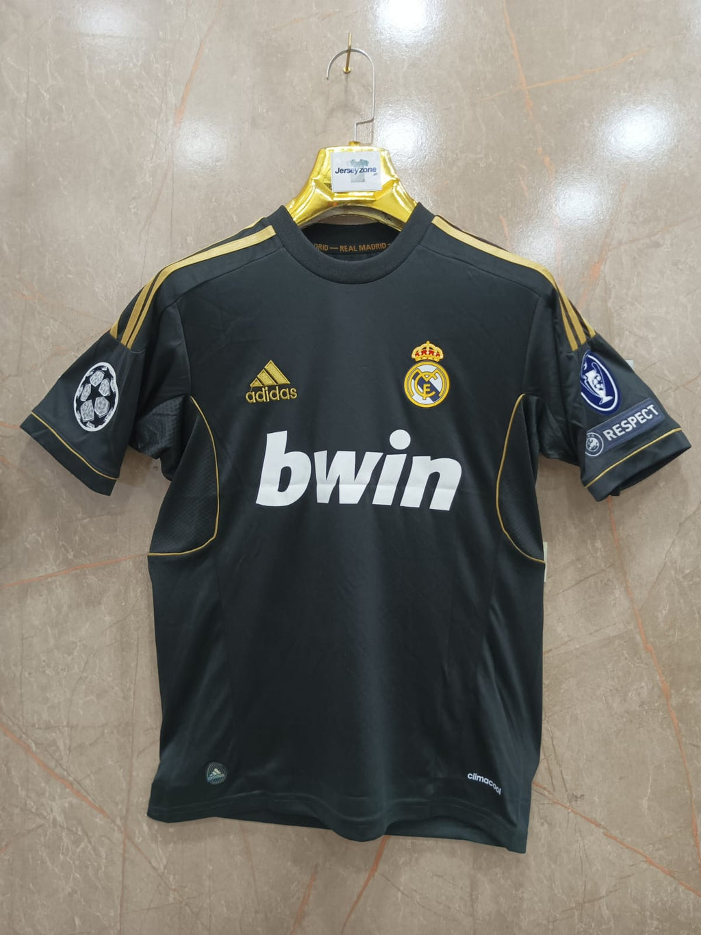 RONALDO 7 REAL MADRID 11/12 AWAY JERSEY TPU LOGO