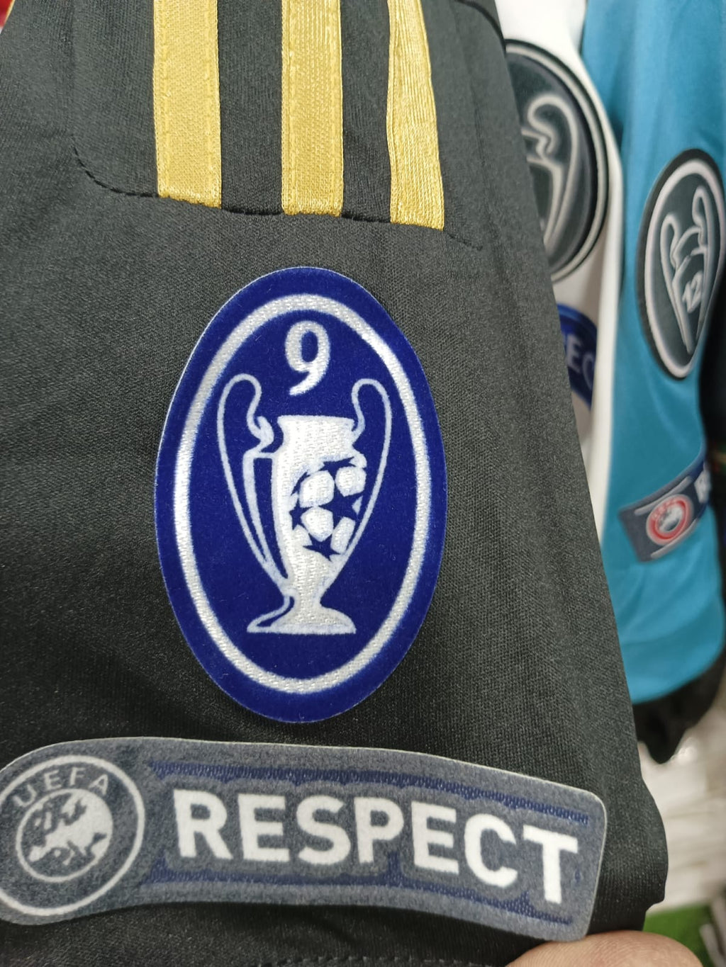 RONALDO 7 REAL MADRID 11/12 AWAY JERSEY TPU LOGO