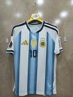 MESSI 10 ARGENTINA HOME FIFA CUP JERSEY ORIGINAL 3D LOGO