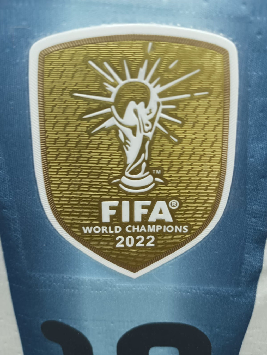 MESSI 10 ARGENTINA HOME FIFA CUP JERSEY ORIGINAL 3D LOGO