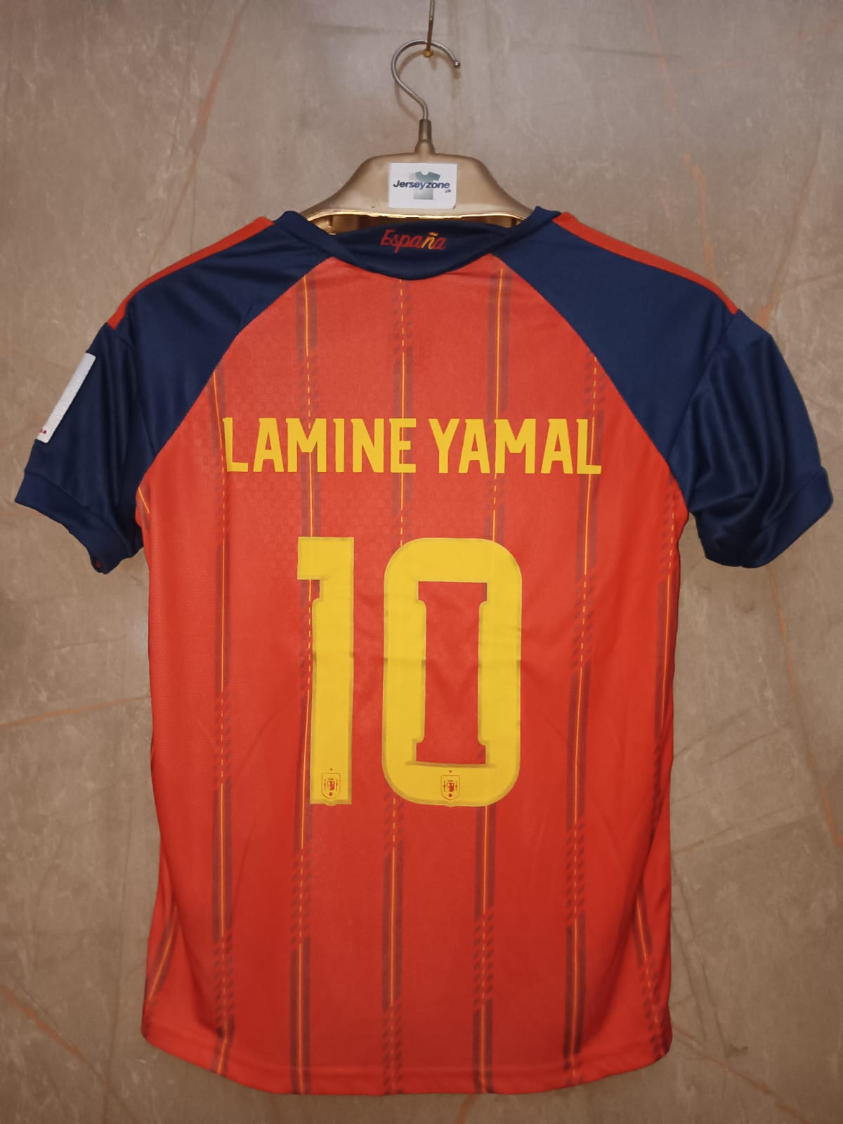 SPAIN HOME FIFA CUP JERSEY2026(3D LOGO)