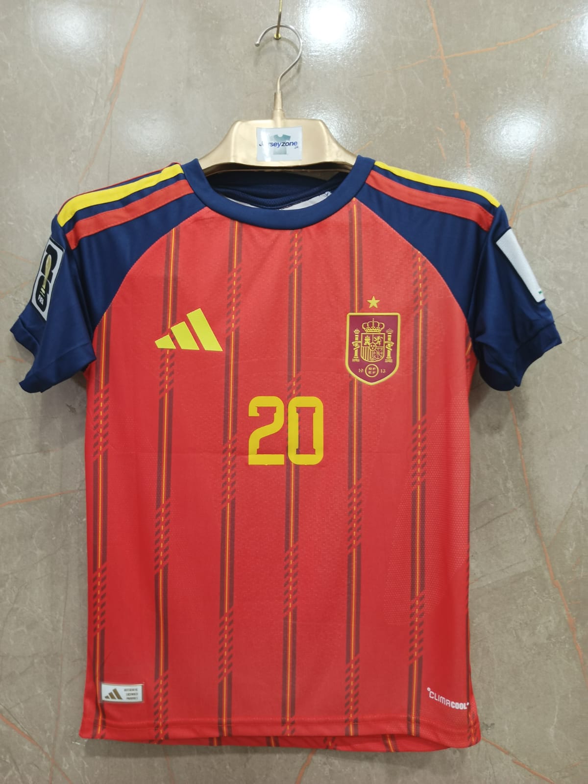 SPAIN HOME FIFA CUP JERSEY2026(3D LOGO)