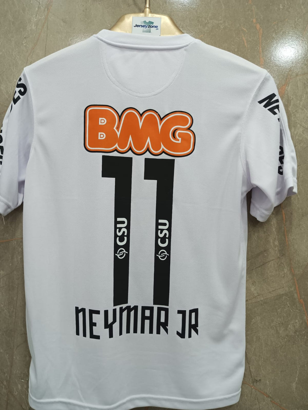 Neymar JR Santos 2012 Home shirt (EMROIDED LOGO)