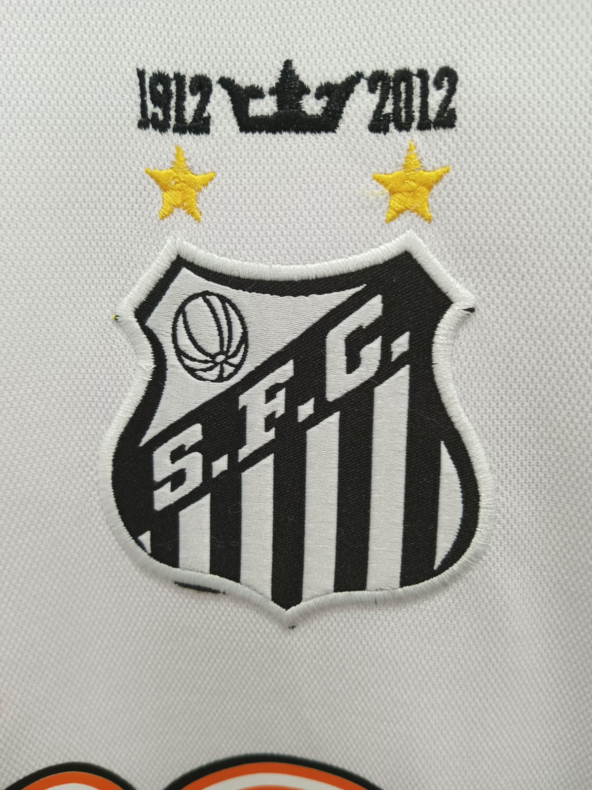 Neymar JR Santos 2012 Home shirt (EMROIDED LOGO)
