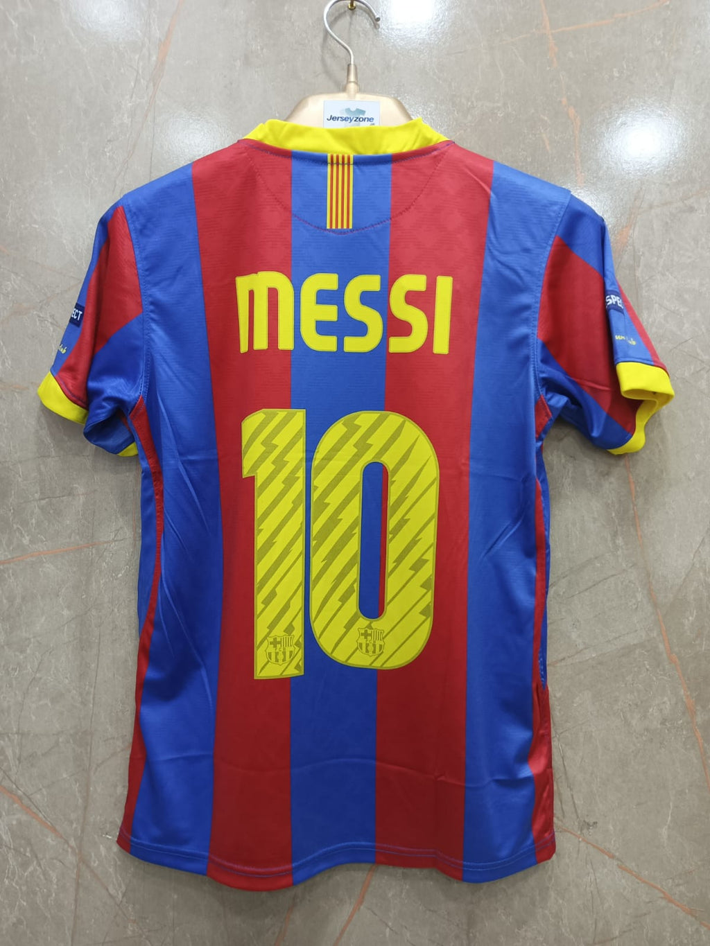 BARCELONA 2011 MESSI 10 JERSEY (EMBROIDED LOGO)