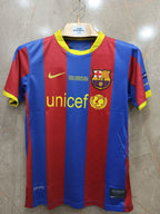 BARCELONA 2011 MESSI 10 JERSEY (EMBROIDED LOGO)