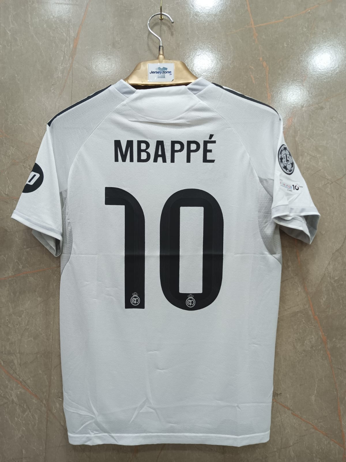 REAL MADRID HOME 25/26 HALF SLEEVE JERSEY(EMBROIDED LOGO)
