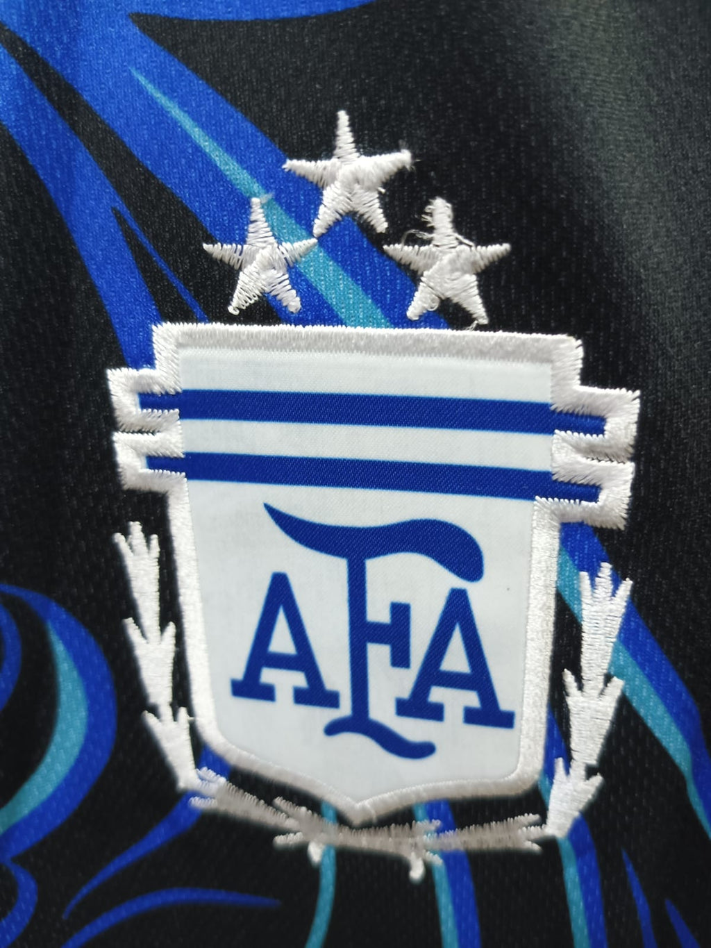 MESSI 10 ARGENTINA AWAY FIFA CUP JERSEY (EMBROIDED LOGO)