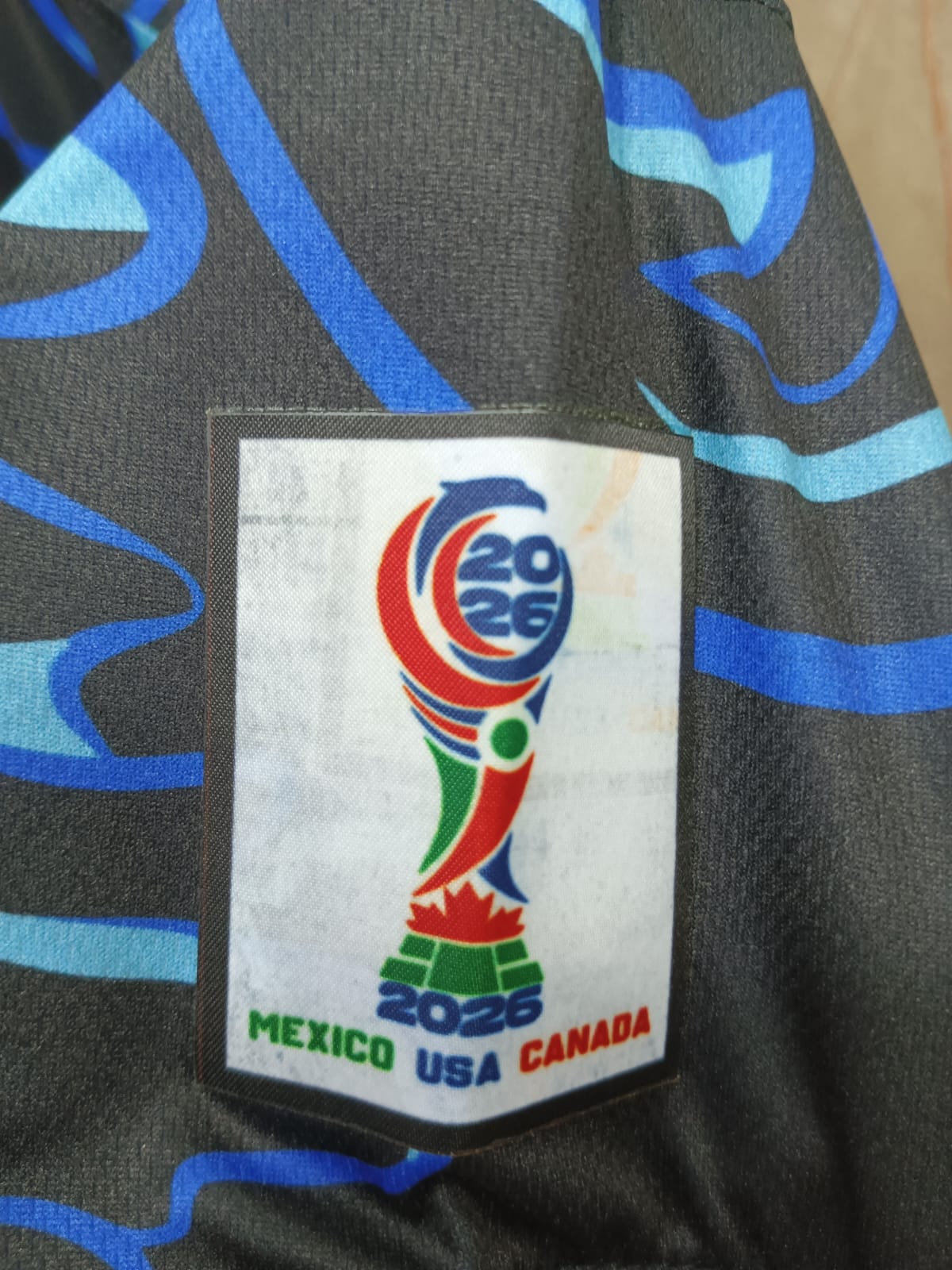 MESSI 10 ARGENTINA AWAY FIFA CUP JERSEY (EMBROIDED LOGO)