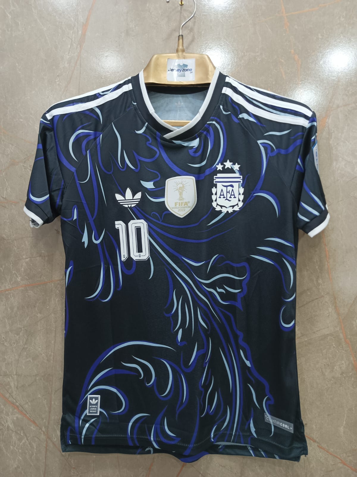 MESSI 10 ARGENTINA AWAY FIFA CUP PLAYER VERSION JERSEY 2026