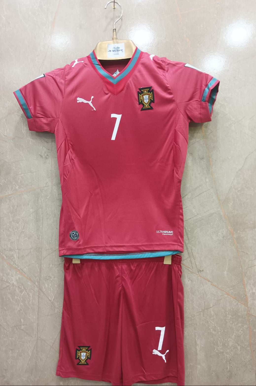 RONALDO 7 PORTUGAL HOME FIFA CUP KIDS KIT 2026