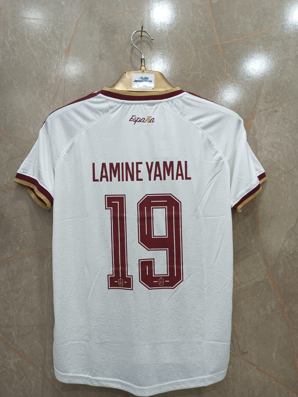 SPAIN AWAY FIFA CUP JERSEY EMBROIDED LOGO 2026
