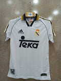 REAL MADRID HOME SHIRT 99/00 EMBROIDED LOGO
