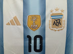 MESSI 10 ARGENTINA HOME FIFA CUP JERSEY (EMBROIDED LOGO)