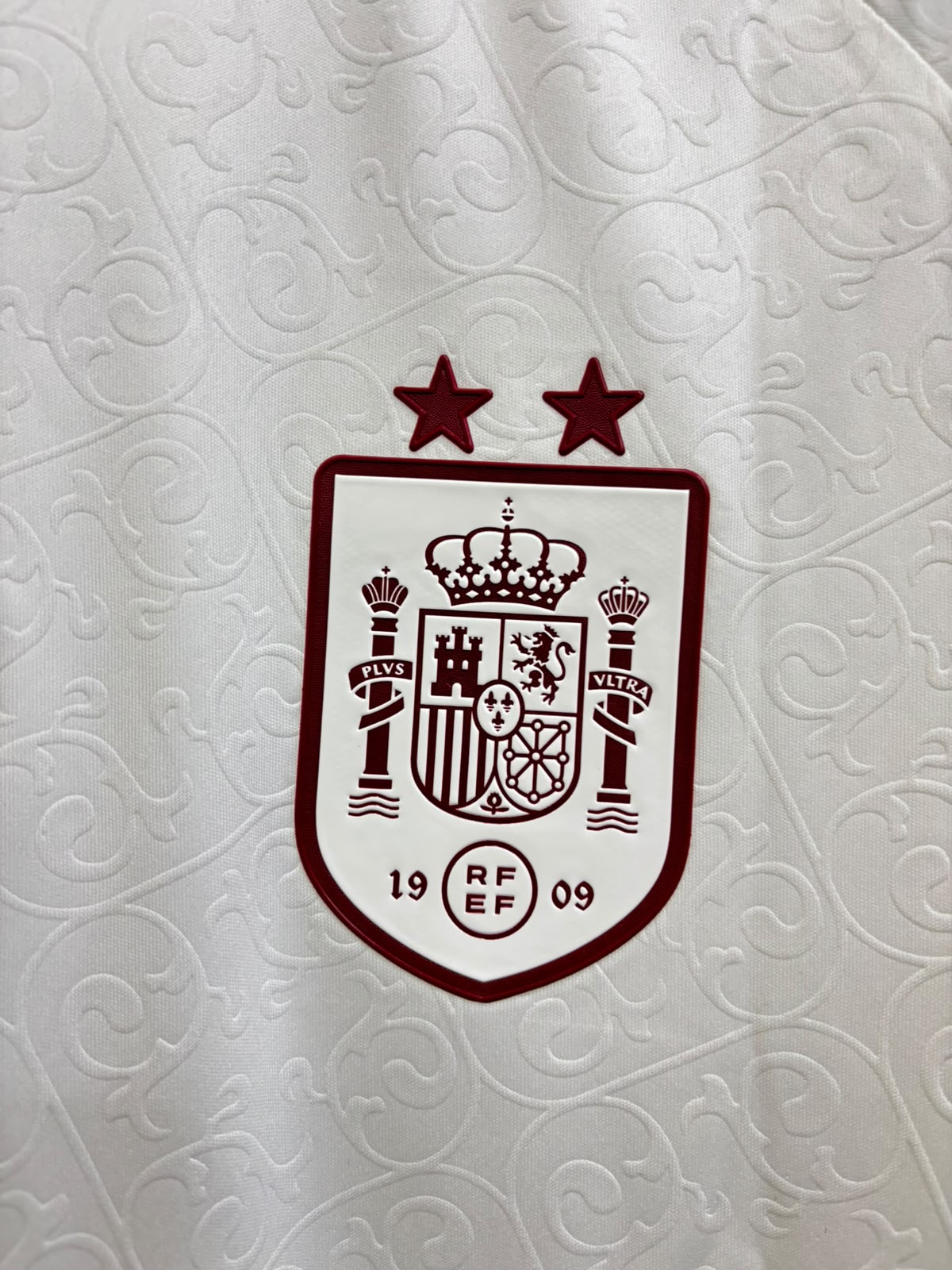 SPAIN AWAY FIFA CUP 2 STAR JERSEY 2026 (TPU LOGO)