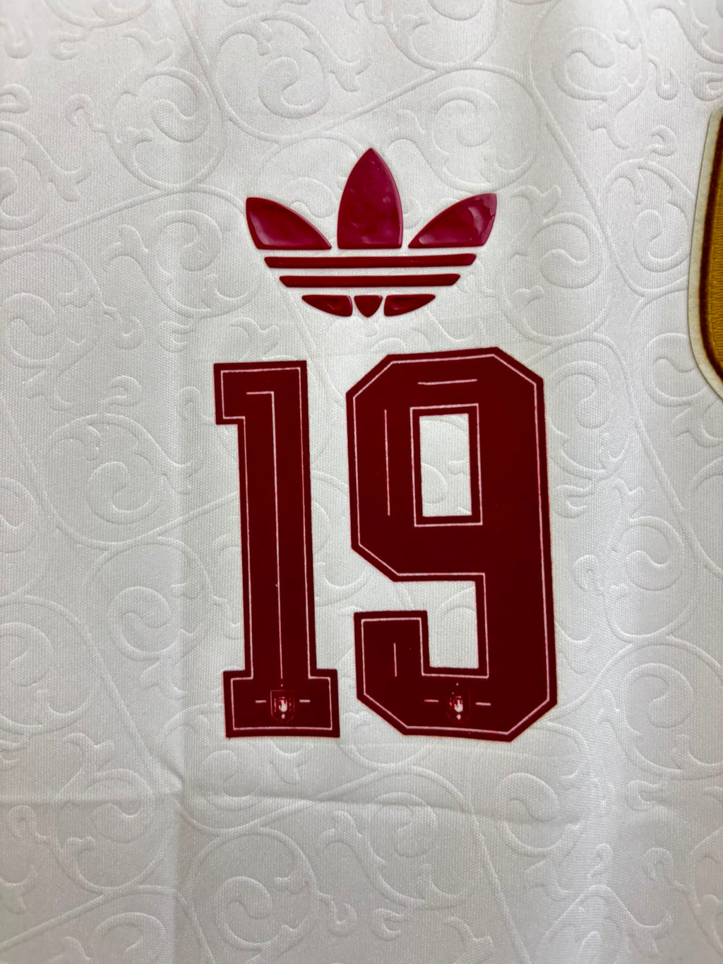 SPAIN AWAY FIFA CUP 2 STAR JERSEY 2026 (TPU LOGO)