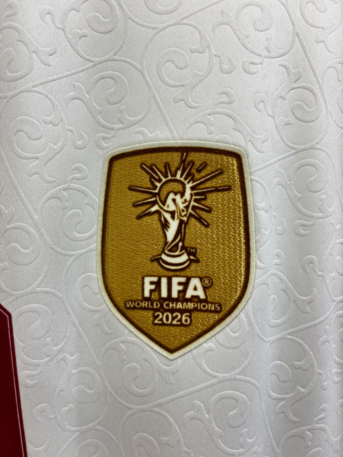 SPAIN AWAY FIFA CUP 2 STAR JERSEY 2026 (TPU LOGO)