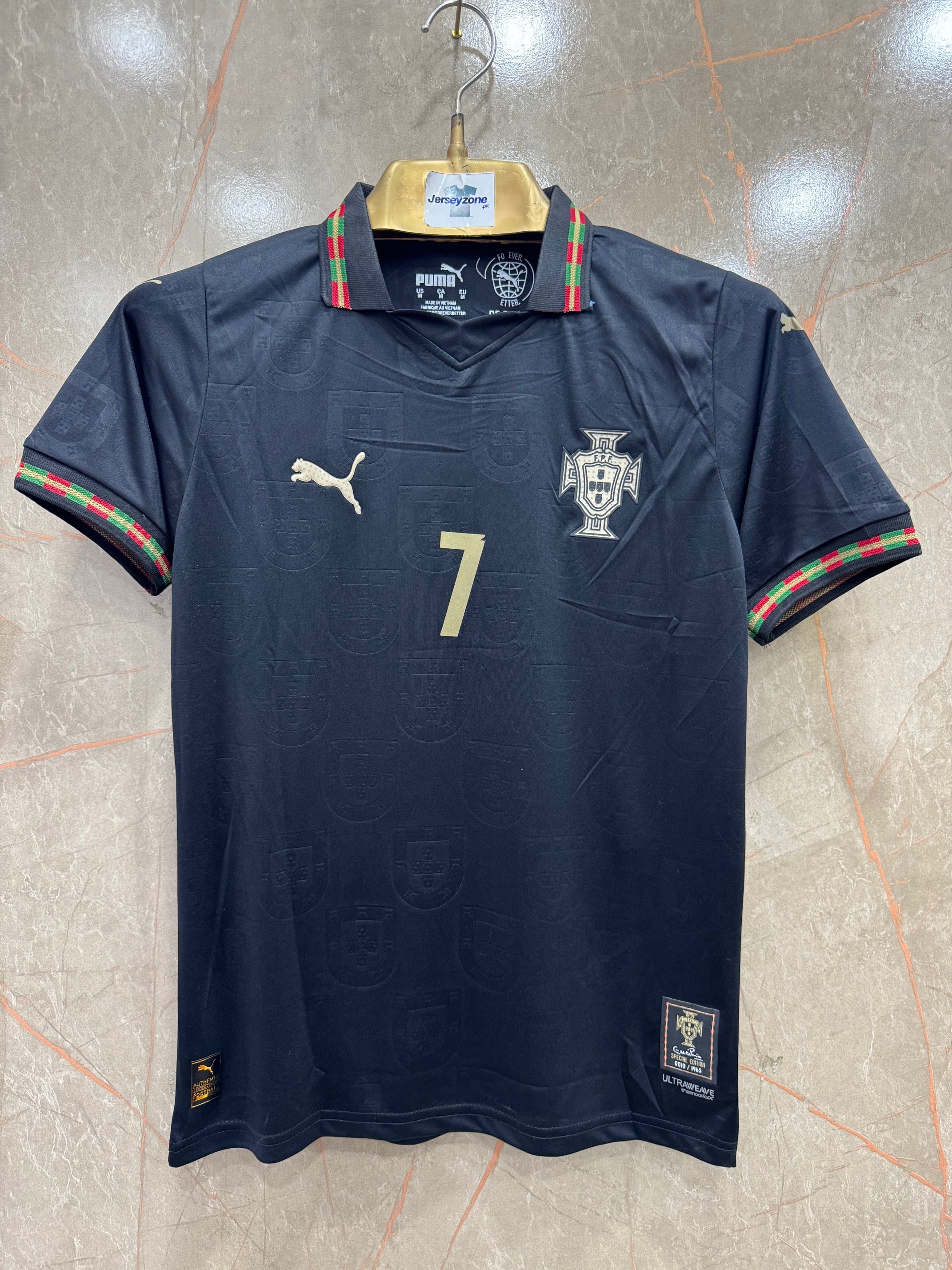 PORTUGAL BLACK PANTHER PLAYER VERSION SHIRT 2026